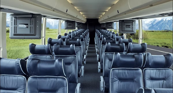 Coach Bus interior