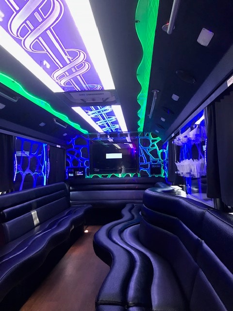 Party Bus interior