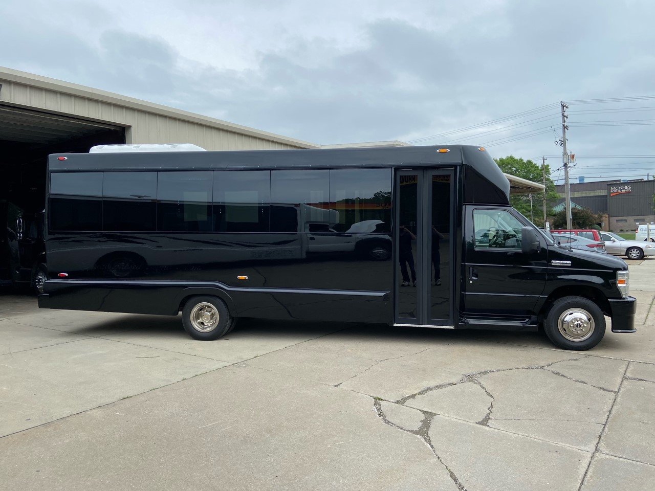 Party bus exterior
